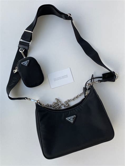 prada vinyl handbag|prada nylon sling bag.